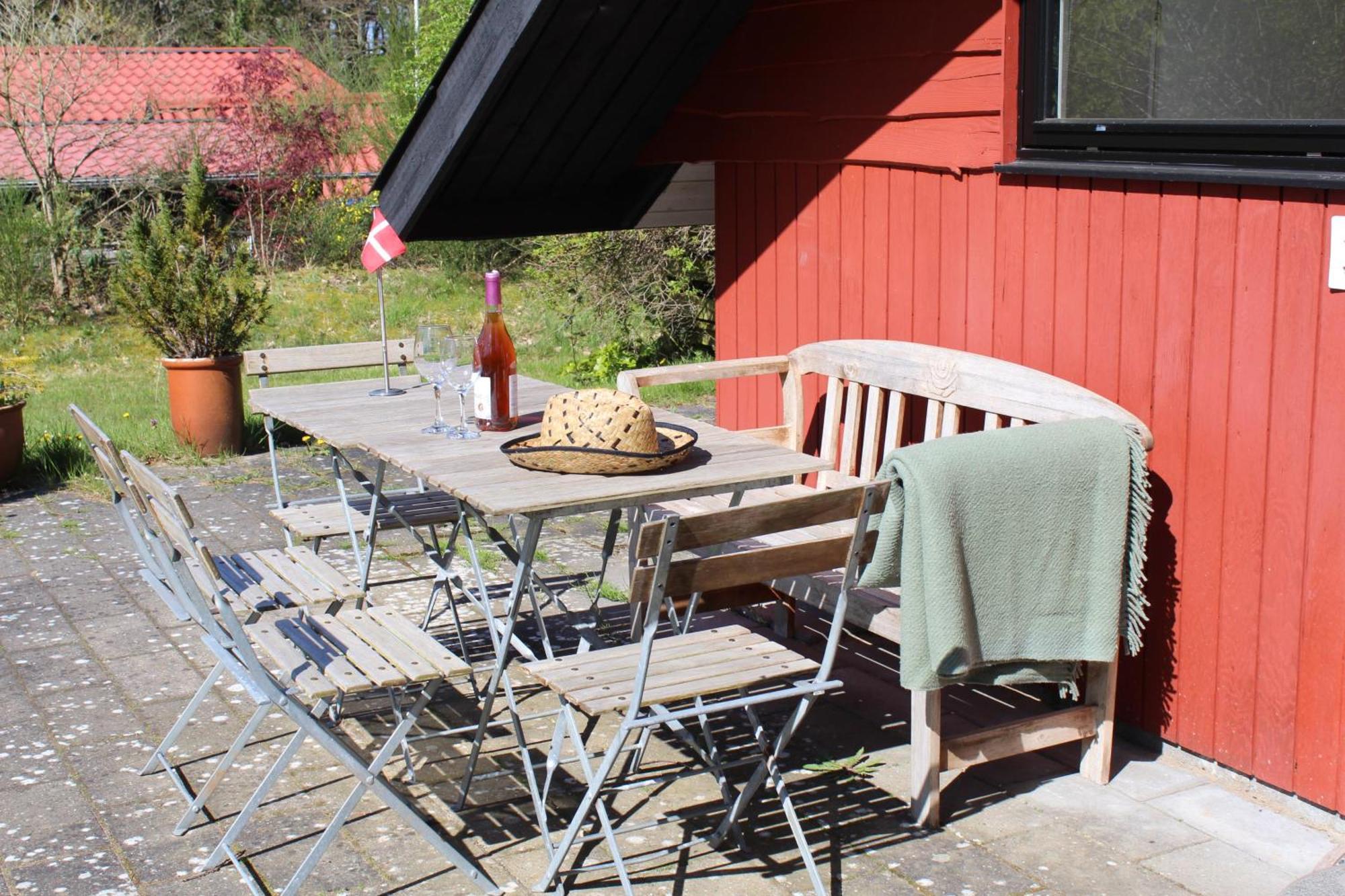 Beautiful Home In Knebel With 3 Bedrooms, Sauna And Internet Exteriör bild